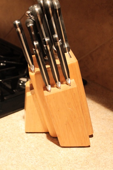 Knife Block Makeover  Confessions of a Serial Do-it-Yourselfer