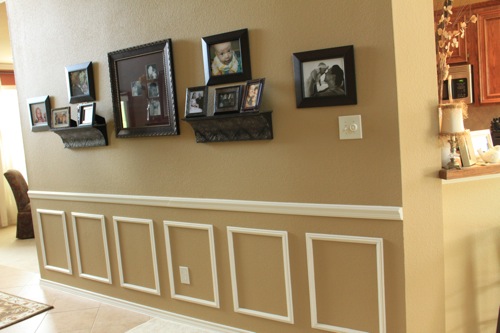 How To Install Picture Frame Molding On the Wall DIY Wainscoting