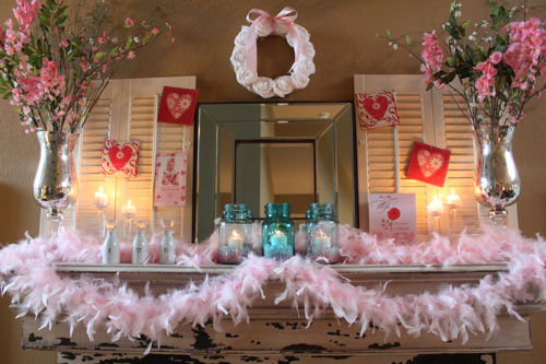 Easy Feather Boa Wreath - Color Me Thrifty