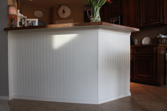 Painting the Beadboard Kitchen Walls - Midcounty Journal