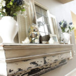 Spring Mantel Spring Mantel