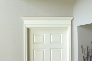Crown Molding above Door