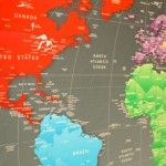 World Map Decal World Map Decal