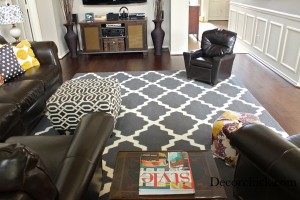 Grey Trellis Rug