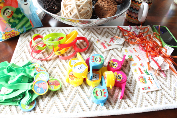 Yo Gabba Gabba Party Favors