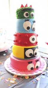 Yo Gabba Gabba Cake