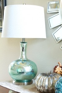 Mercury Glass Lamp