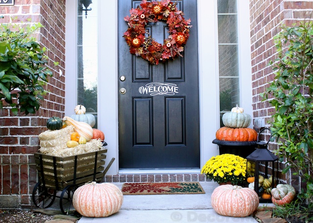 Fall Front Porch