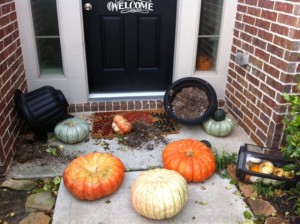 Porch disaster