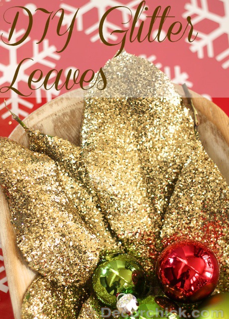 Glitter Leaves