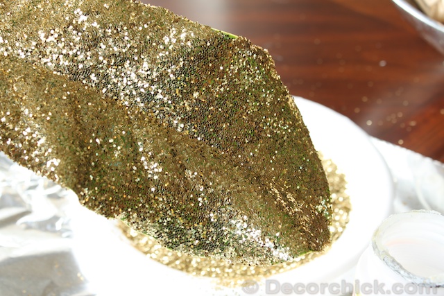 glitter leaf