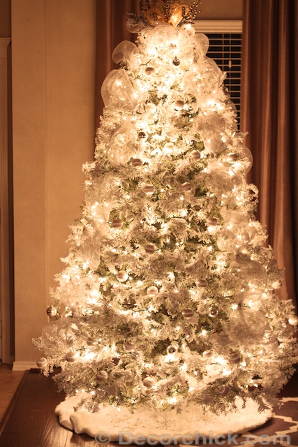 White Christmas Tree