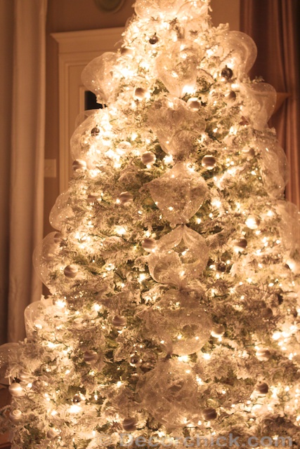 White Christmas Tree