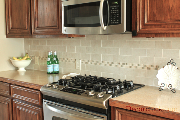 subway tile backsplash