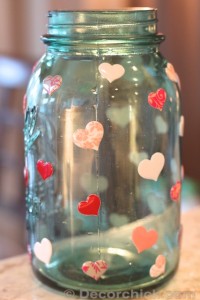 Aqua Mason Jar