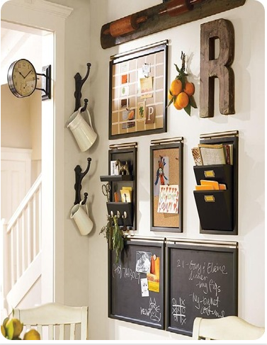 Hidden Appliance Cabinet and Desk Command Center in the Kitchen - Eleven  Gables