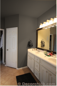 dark grey paint