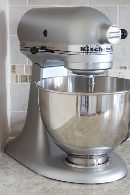 Silver Metallic Kitchen Aid 