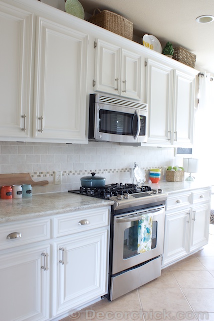 White Cabinets in Kitchen