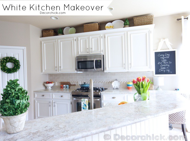 White Kitchen Makeover