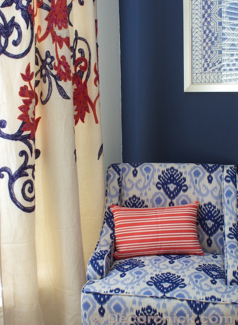 Surprise I Redid Our Master Bedroom Again Navy And Coral Bedroom Decorchick