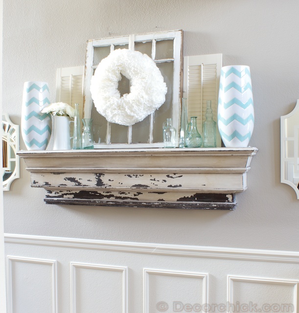 Spring Mantel