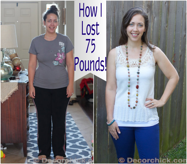 How to lose weight and how I lost 75 pounds