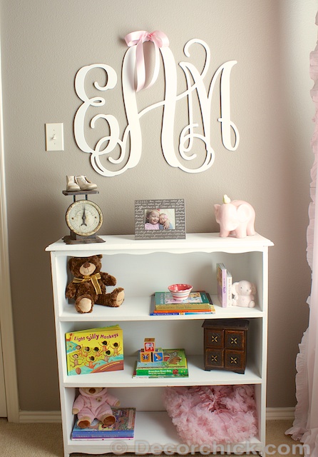 Bookshelf in Nursery