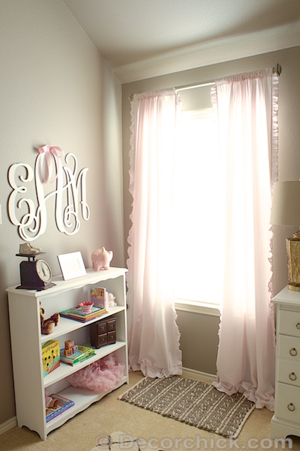 Pink Ruffle Curtains