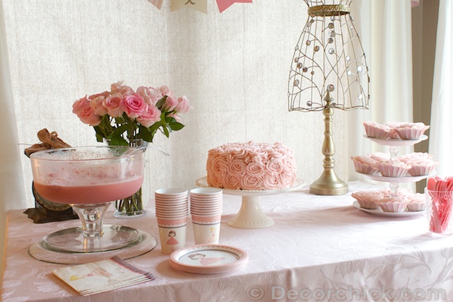 Ballerina Dessert Table