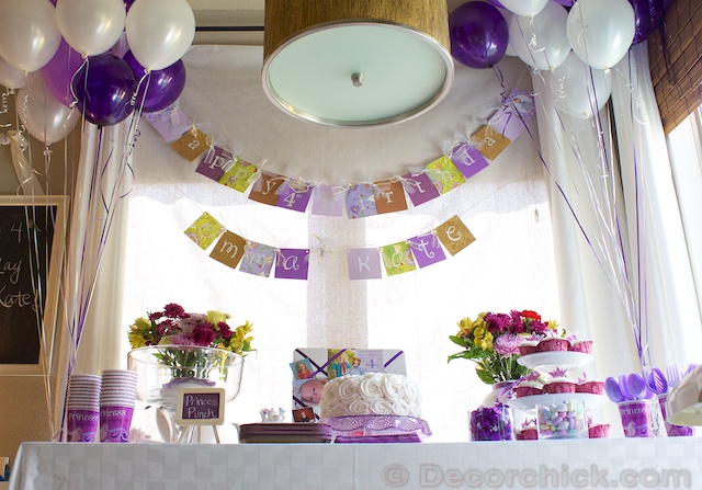 Princess Dessert Table