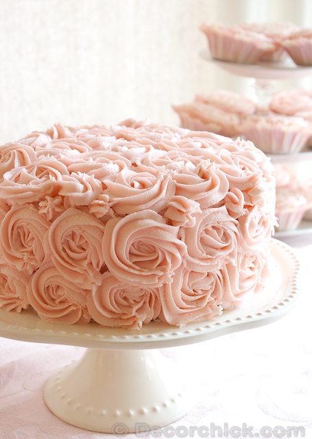 Rosette Cake 2