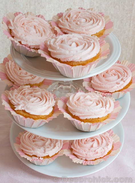 Rosette Cupcakes 