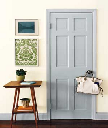 Grey Painted Door 