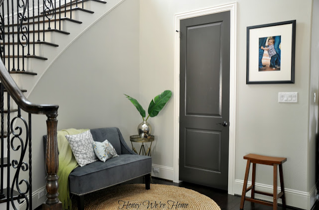 Dark Grey Door