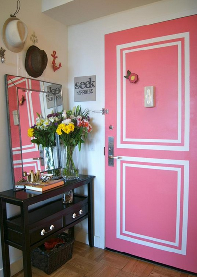 Pink Painted Door