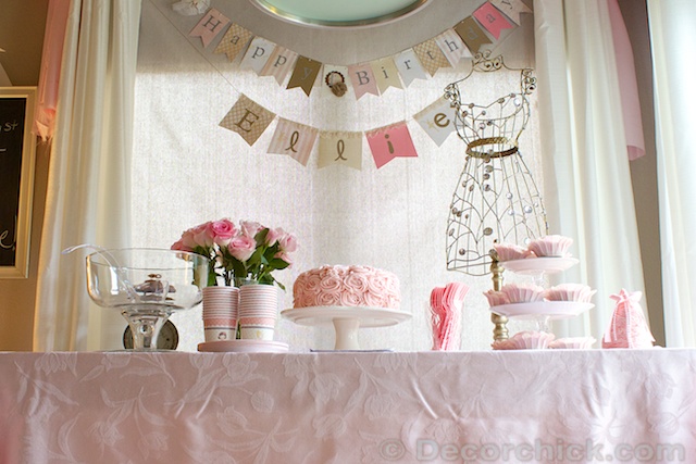 Shabby Chic Birthday