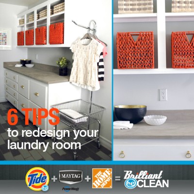 Laundry Room Updates and a $500 Home Depot Giveaway - Decorchick!