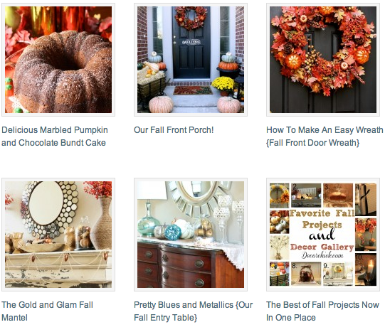 Fall Project Gallery | www.decorchick.com