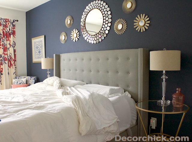 Navy And Grey Bedroom Ideas : navy blue and grey- color scheme with