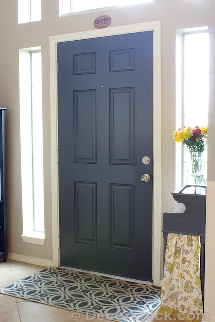 painting interior doors before after