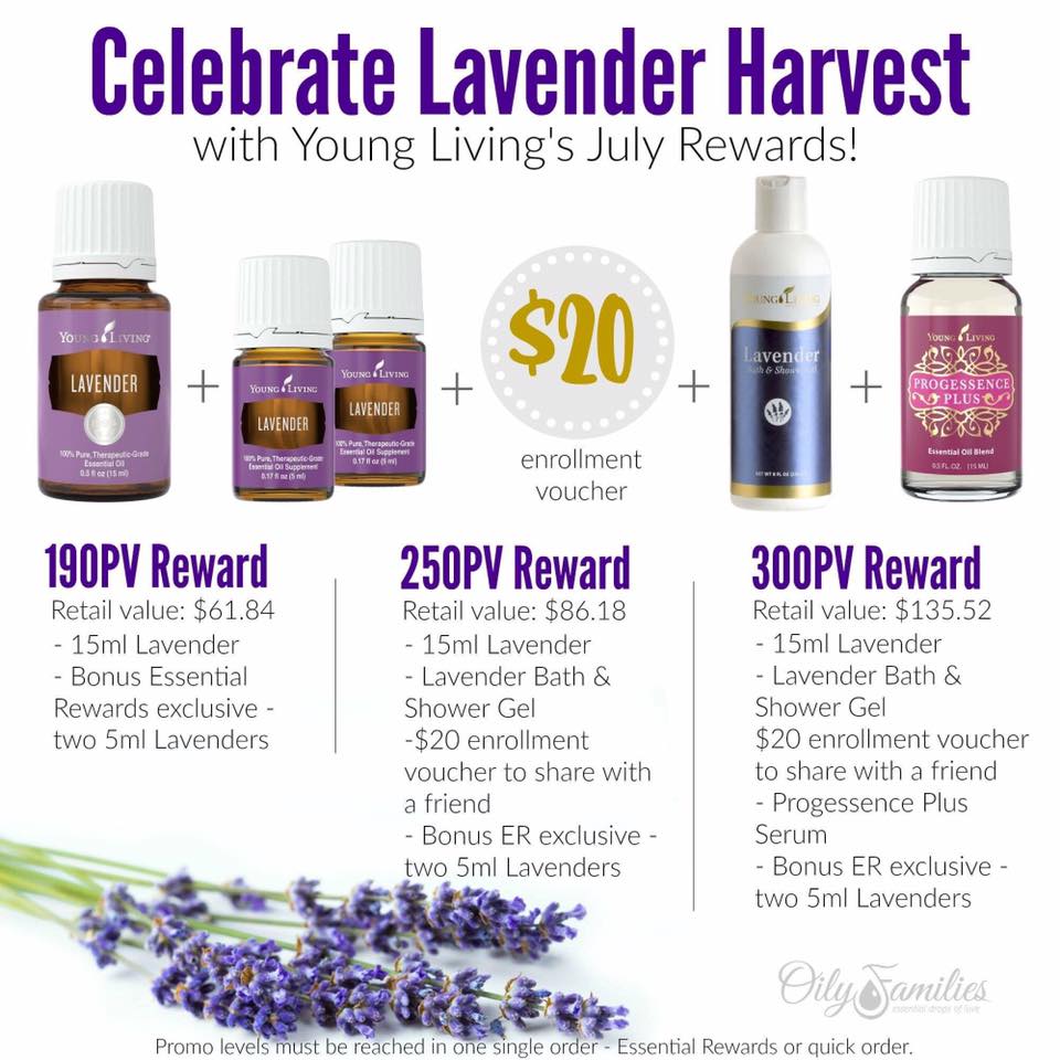 July Promotion from Young Living | Decorchick!®
