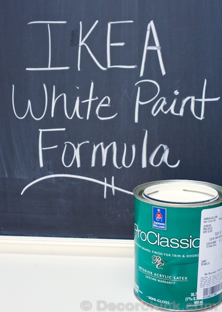 Ikea white deals paint touch up