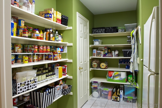 Wire Shelf Pantry Makeover - Checking In With Chelsea