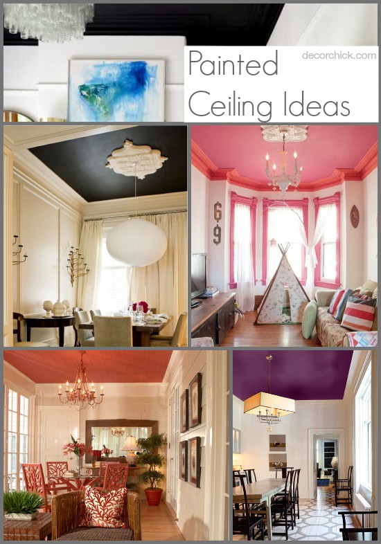 Pretty Painted Ceiling Ideas Decorchick