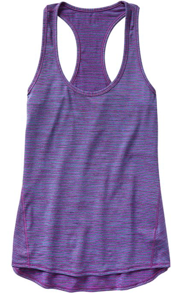 Purple Athleta Tank | Decorchick!®