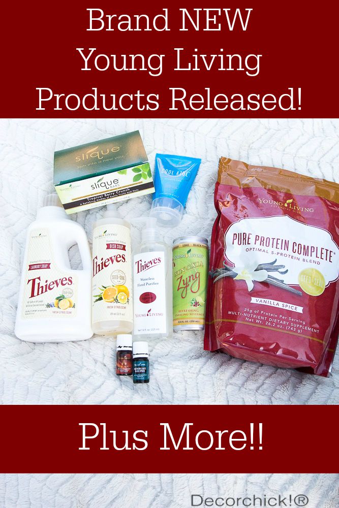 NEW Young Living Products Released!! Decorchick!