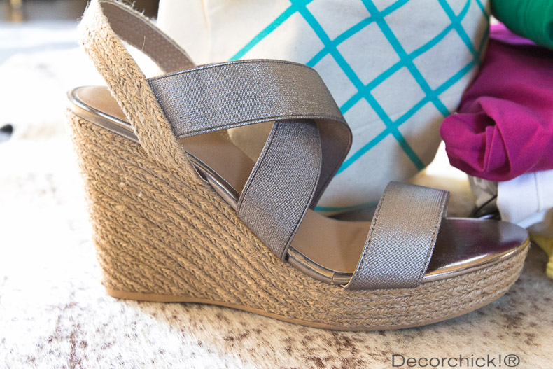 Yellow Box Link Espadrille Wedges | Decorchick!®