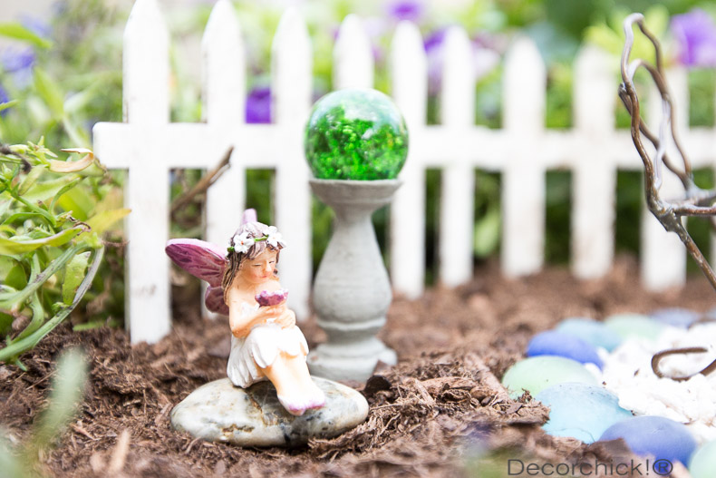 making fairy garden accessories