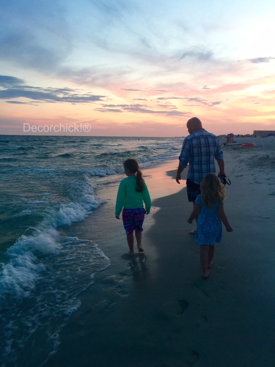 Sunset Walk on Beach | Decorchick!®